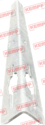 105400 Kempf Halter f. Elektroausr., Stahl, f. Seitenmarkierungsleuchte